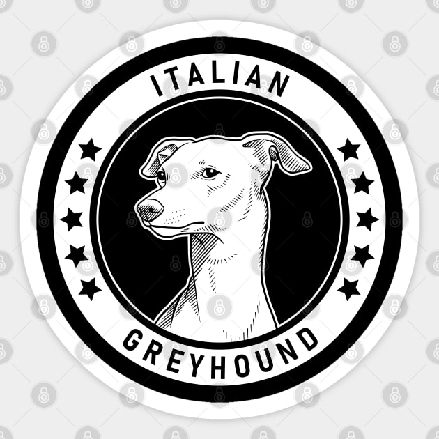 Italian Greyhound Fan Gift Sticker by millersye